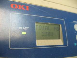   B4350 Okidata Laser Printer USB Parallel Page Count 2301  