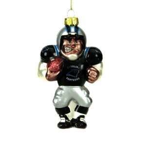  Carolina Panthers NFL Glass Player Ornament (4 African 