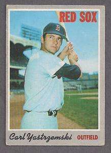 1970 Topps #10 Carl Yastrzemski, Boston Red Sox  