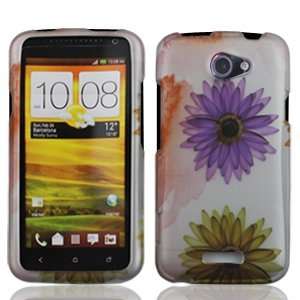  One S / Ville White Pink with Purple and Yellow Floral Flower Daisy 