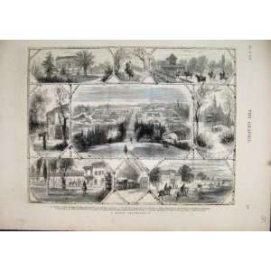   1874 Roman Tattersall Pavillion Lake Island Horse Bath
