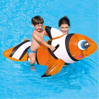 Bestway Schwimmtier Wasserspielzeug Clownfisch aufblasbar 157x94 NEU 