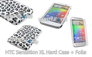 Handyschale Case Handyhülle Tasche für HTC Sensation XL + Free Folie 