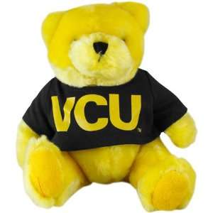  VCU Rams Gold Mink Bear with School T shirt Sports 