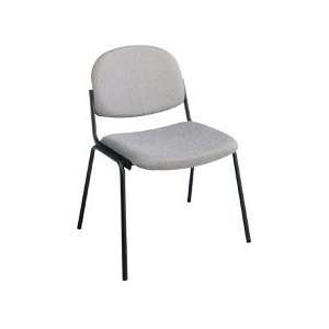  Deluxe Armless Chair, 24 3/4x24 1/2x32, Gray Office 