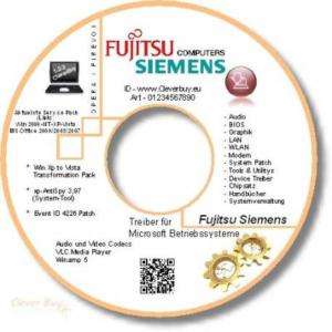 Treiber CD/DVD für Fujitsu Siemens AMILO Pa 1510  