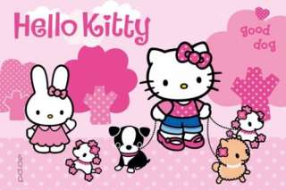 Poster Hello Kitty dog Kätzchen Hündchen Actionfiguren  
