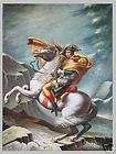 Napoleon Roß echt Ölgemälde art oil painting Gemälde