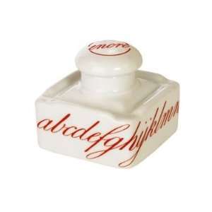  Square ABC Inkwell