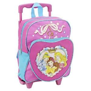    Disney Princess Rolling Backpack/Overnight Bag: Toys & Games