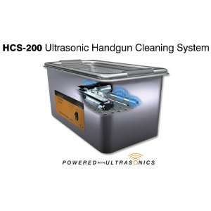  HSC 200 Ultrasonic Handgun Cleaning System provides vastly 