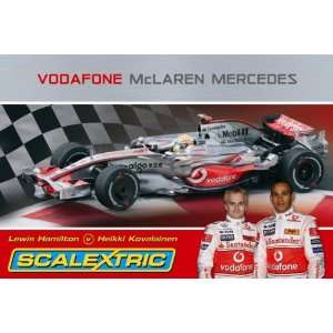  Vodafone McLaren Mercedes 132 Slot Car Set Toys & Games