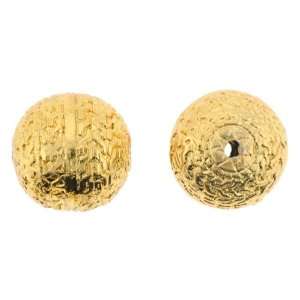 18k Gold Plated Brass   Bead   Ball   20.5mm Diameter   Sold by 