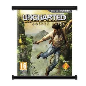  Uncharted Golden Abyss Game Fabric Wall Scroll Poster (32 
