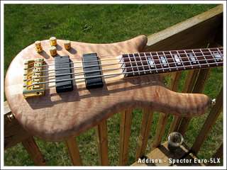 Spector Euro 5LX Lefty 5 String Bass * LEFT HANDED *  