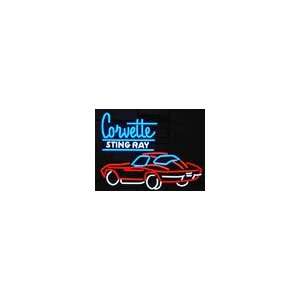  Vintage Corvette Stingray Neon Sign: Office Products