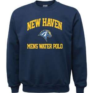   Navy Mens Water Polo Arch Crewneck Sweatshirt