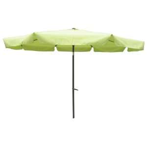  Lime Green Patio Umbrella 10 foot with Crank and Handle 