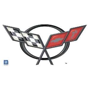  Corvette Logo C5 Peel & Stick Wall Mural: Home & Kitchen
