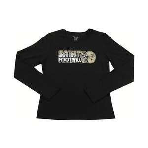  Reebok New Orleans Saints Womens 80s Graphic Long Sleeve 