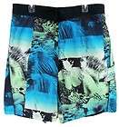 Speedo Mens Square Cut Swimsuit Shorts Blue XL 32 34  