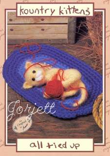All Tied Up, Annies Kountry Kittens crochet patterns  