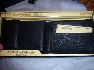 Buxton Executive Premium Leather Convertible Billfold  