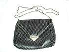 Goldtone Mother of Pearl Tapestry Handbag Purse, Sequin Beaded Purse 
