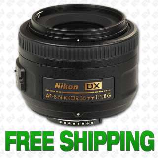 Nikon AF S NIKKOR 35mm f/1.8G DX Lens   NEW 0018208021833  