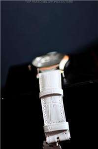 NIB Emporio Armani White Leather Mens Watch AR0696 $195  