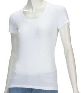 ESPRIT Co/ Ly Scoop N29920 Damen Shirts/ T Shirts, Gr. 36 (S)weiss 