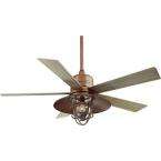 Home Depot   Metro 54 in. Indoor/Outdoor Rustic Copper Ceiling Fan 
