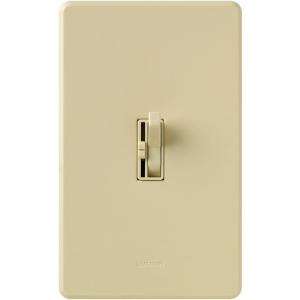 Lutron Toggler 1.5 A Single Pole or 3 Way 3 Speed Fan Control, Ivory 