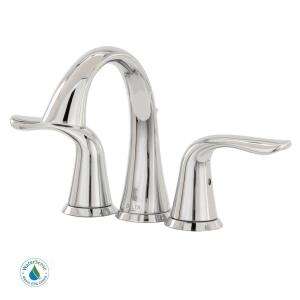   Handle High Arc Bathroom Faucet in Chrome with Metal Pop up Assembly
