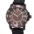 DELBANA Cleveland SWISS MADE Mens BROWN AMAZING Watch with 10ATM NIB