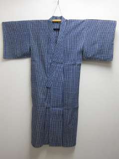  05a0909 Japanese Mens Kimono YUKATA Cotton  