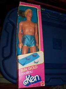 Sun Gold Malibu Ken #1088 1983 NRFB Barbie  