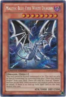 Malefic Blue Eyes White Dragon Yugioh Card YMP1 EN002  