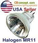 12 Volt , 20 Watt FTD Halogen 2 Pin MR11 Light Bulb , 10 pack