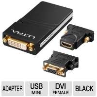 Click to view Ultra U12 40889 USB Graphics Adapter   1 Port, USB 2.0 