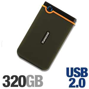 Transcend TS320GSJ25M StoreJet 25 Mobile Portable Hard Drive   320GB 