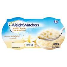 Weight Watchers Vanilla Rice 2X120g   Groceries   Tesco Groceries