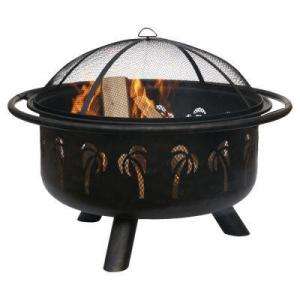 UniFlame Deep Drawn Bronze Fire Pit WAD850SP at The Home Depot 