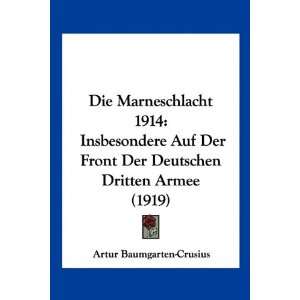   Dritten Armee (1919)  Artur Baumgarten Crusius Bücher