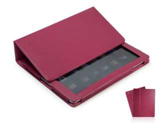   leather case cover with built in stand for iPad 2nd generation