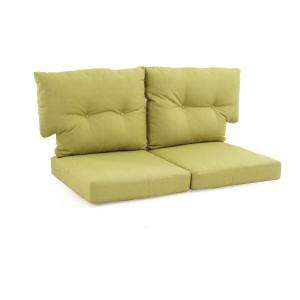   Green Replacement Cushions for Patio Settee 89 55603 