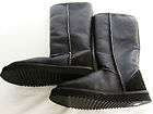 LADIES KIRKLAND TALL CHOCOLATE SHEARLING BOOTS SIZE 6 W