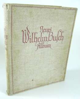 Neues Wilhelm Busch Album, lustige Bildergeschichten  