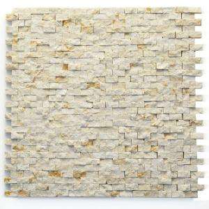   Natural Split Marble Mesh Mounted Mosaic Tile 4023 