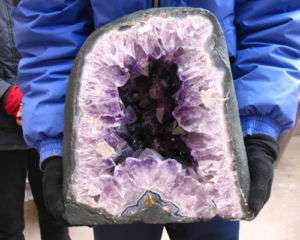 67.4lb Huge Amethyst Geode Specimen Crystal Specimen  